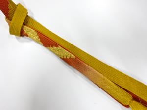 正絹　手組帯締め